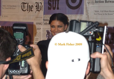 Camera shutter sounds fill the air!