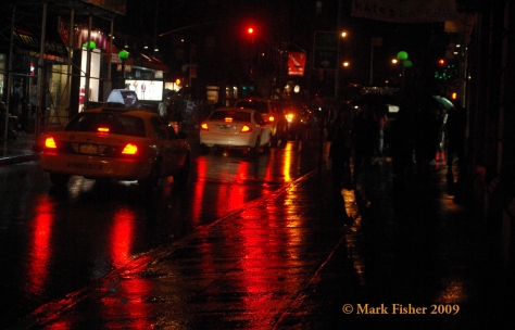 Mark - Fisher - NYC - Photo - New York City - Street Rain At Night