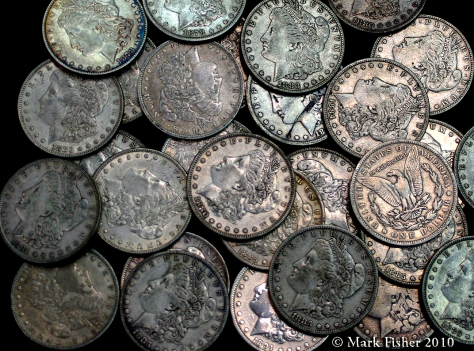 The Real Morgan Silver Dollar 1878 - 1904 And 1921