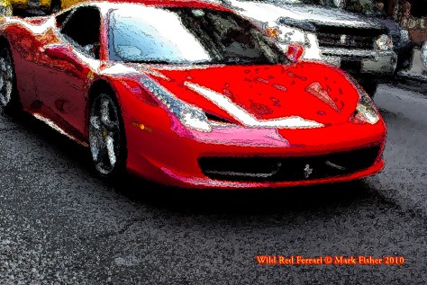Wild Red Ferrari-0336