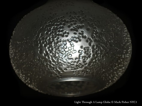 Light Through A Lamp Globe © Mark Fisher NYC1-6340